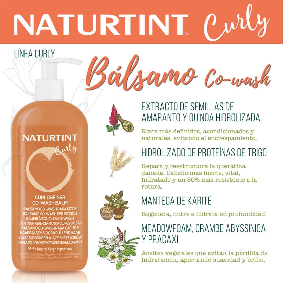Beneficios del co-wash para cabello rizado según su textura