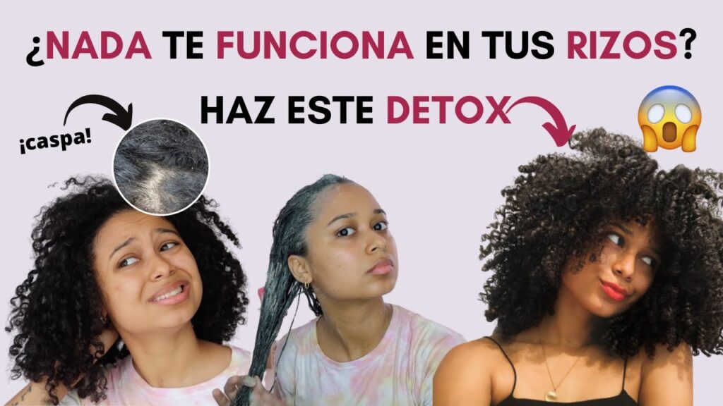 Beneficios del detox capilar para el crecimiento del cabello rizado