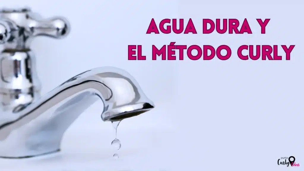 Impacto del agua dura en el crecimiento del cabello rizado