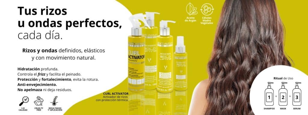 Importancia del tratamiento térmico para rizos en el cabello